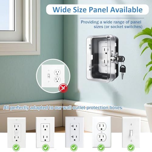 Pilispark electrical safety cover for baby proofing