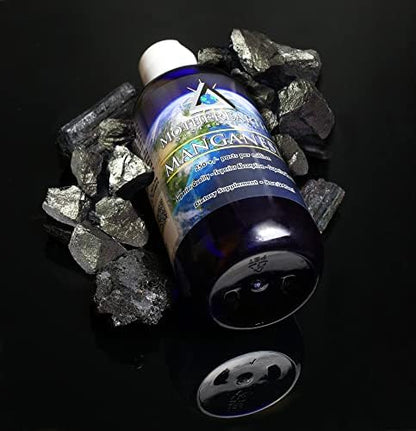 Authentic USA imported manganese liquid supplement bottle for health