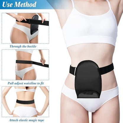 LUCKIPLUS waterproof stoma bag protector for leakage prevention and security.