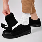 GudaFoot orthopaedic shoes for plantar fasciitis with memory foam detail.