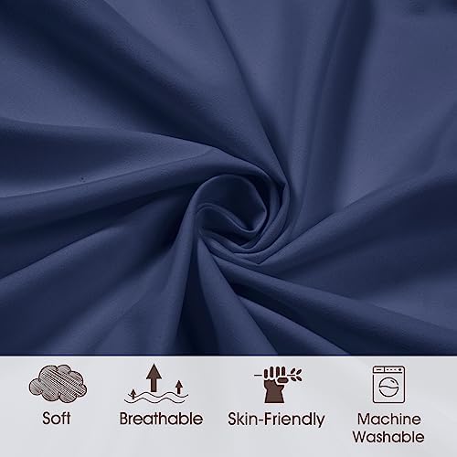 Detailed view of the integrated safety strap holes on the PHF microfiber cover.