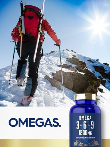 Lifestyle image showing daily consumption of the triple omega complex with a healthy meal
