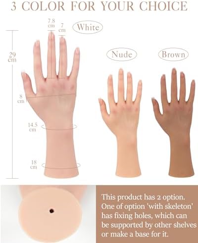 Professional tattoo practice on Kumiho silicone hand
