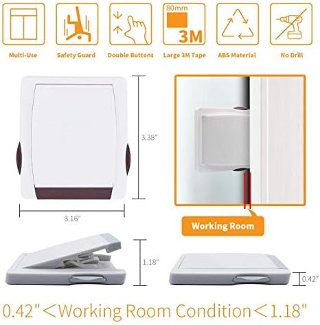 Goodv safety lock set for home childproofing