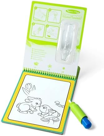 Side profile view highlighting the thick travel friendly cardboard sheets and secure pen storage compartment.
