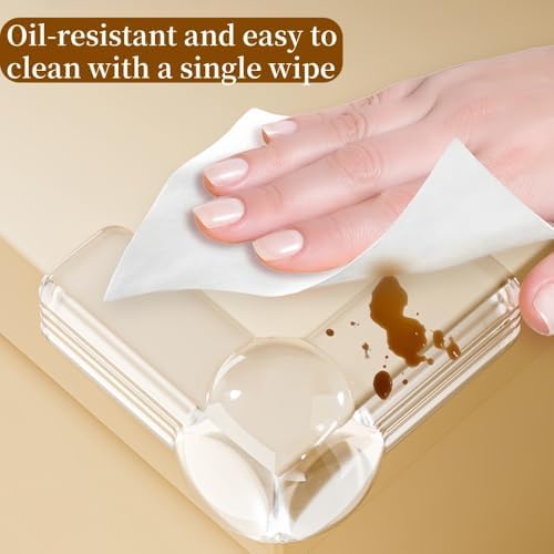 Transparent T-shaped baby safety furniture edge guards