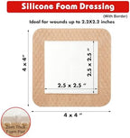 Five layer construction diagram of the FRESINIDER waterproof self adherent foam pad bandage