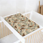 Tewrnvioc infant bedding sheet fabric texture detail