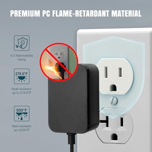 Side profile of Lenink loose outlet plug fix installed on wall