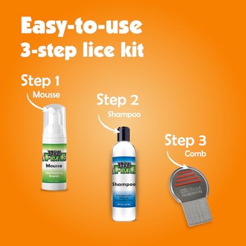 Stainless steel Nit Free Terminator comb for effective nit and louse removal