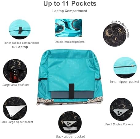 Esvan convertible tote bag displayed as a crossbody bag