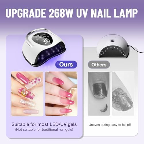 Professional LadyMisty nail curing lamp with detachable base