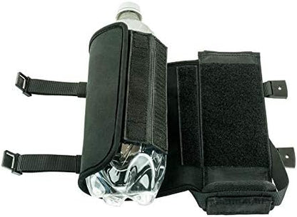 Side profile of BrightLine Bags Side Pocket Echo with insulated neoprene sleeve