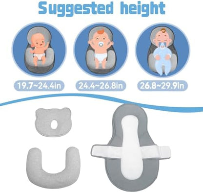Safety strap feature on Donpemu baby reflux pillow