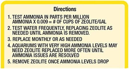 Imported premium aquarium safety and ammonia spike protection crystals