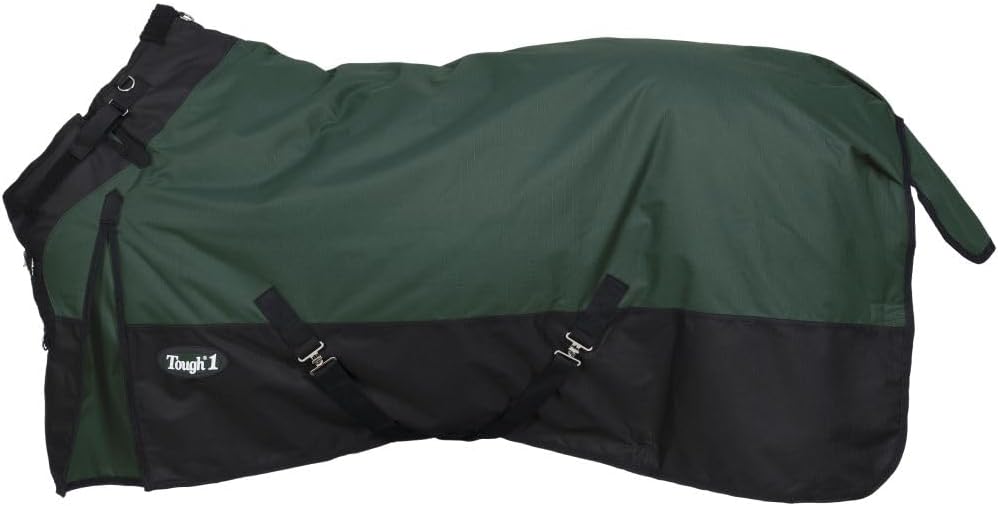 Tough 1 winter horse blanket double buckle front closure