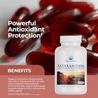 Nature's Lab AstaREAL Astaxanthin softgels capsule close up view