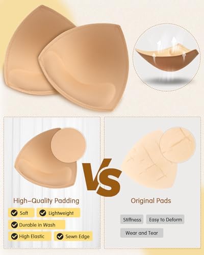 Fylaince removable sports bra cup inserts