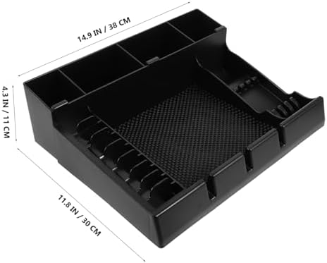Side profile of LALAFINA professional salon station box showing heavy duty ABS plastic material