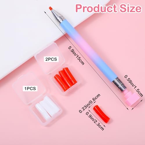 Pink and blue gradient rhinestone picker tool