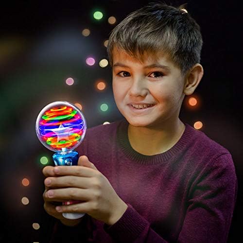 ArtCreativity 7.5 inch magic ball wand showing the wrist strap detail