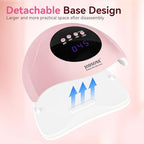 Jodsone gel nail dryer angled side perspective