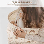 Adjustable neck strap detail on Mexxi nursing cover