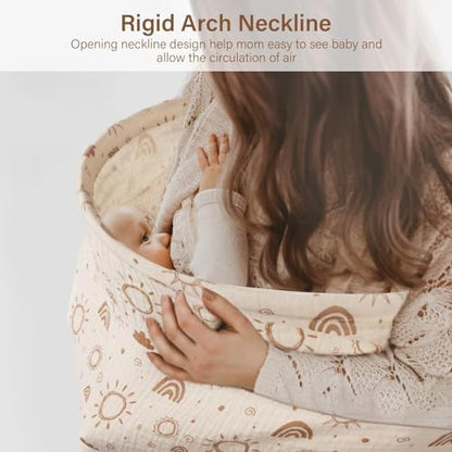 Adjustable neck strap detail on Mexxi nursing cover