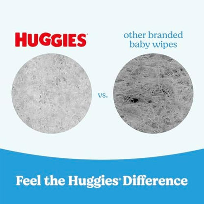 Huggies Natural Care Cucumber, Aloe and Vitamin E Baby Wipes, Hypoallergenic, Scented, 10 Flip-Top Packs (560 Wipes Total), Packaging May Vary - Image 6