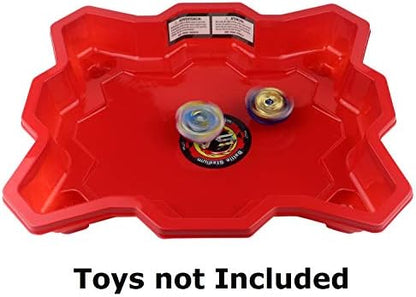 40cm red ABS plastic battle ground for battling tops