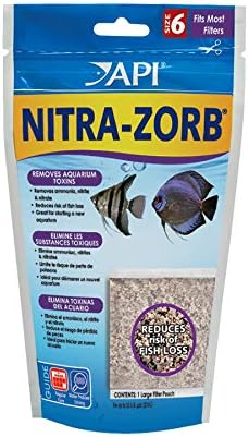 API size 6 filtration media pouch back directions label