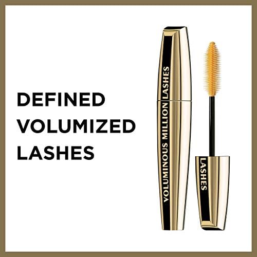 Clump-free volumizing mascara lasting all day without smudging