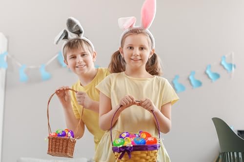 Assortment of Cenmeytoy 16 pack Easter egg colors and designs