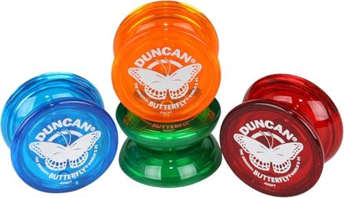 Close up of Duncan Butterfly yo-yo steel axle and body