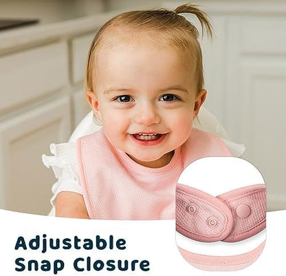 Tiny Twinkle 8 pack bib set for newborns and toddlers