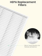 BPA free replacement HEPA filter set for cleaning baby items