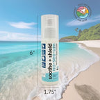 Cruelty free Best Bee Brothers skin soothing insect defense cream packaging back view