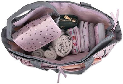Baby Essentials diaper bag insulated bottle holder and wipes case