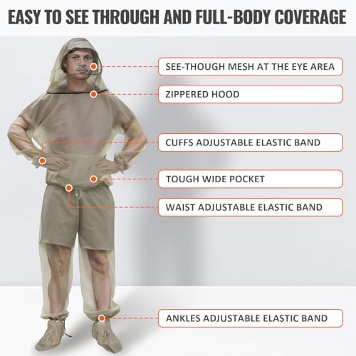 2win2buy 4 piece mosquito net suit components
