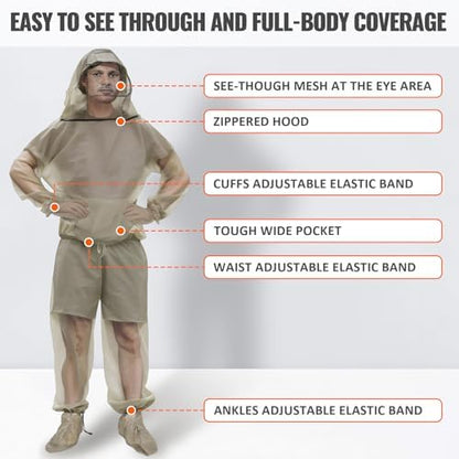 2win2buy 4 piece mosquito net suit components