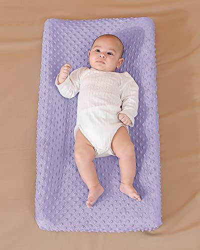Aullar washing instruction label on the premium baby changing pad cover