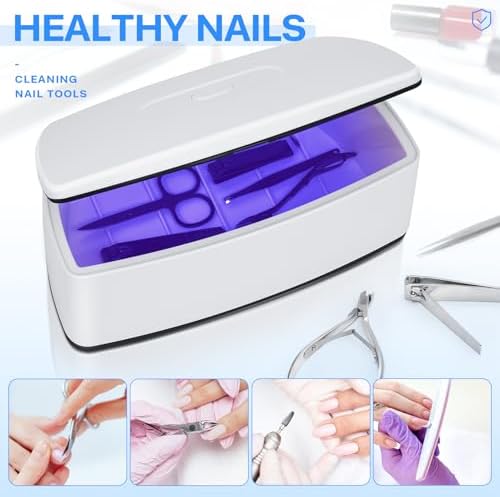 Side view of white Lxiangn portable cleaning box