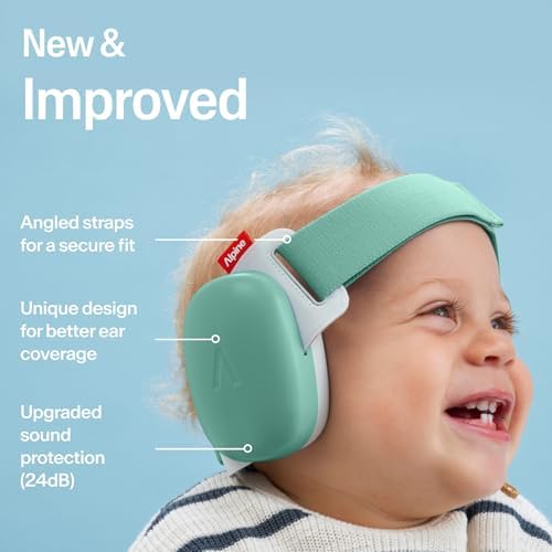 Alpine Muffy Baby Comfort side view showing headband adjustment