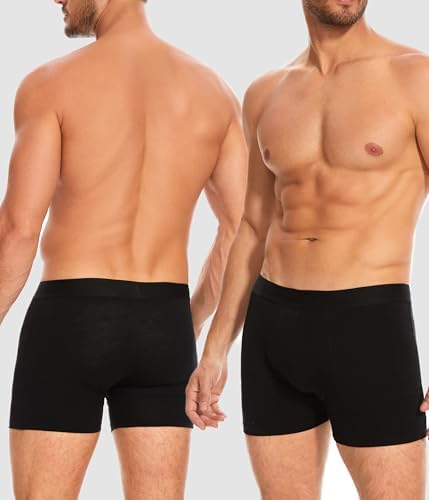 Yeswel men's incontinence underwear waistband and fabric texture