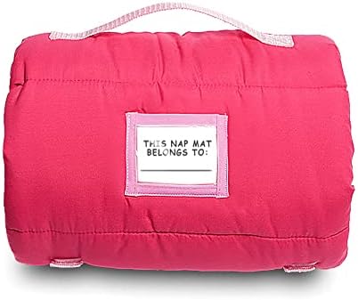 Side profile of NoJo Peppa Pig travel nap mat