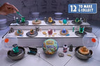 MGA's Miniverse Jurassic World series miniature baby dinosaur replica after assembly
