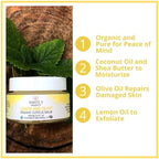 Makes 3 Organics hand care balm for dry cuticles