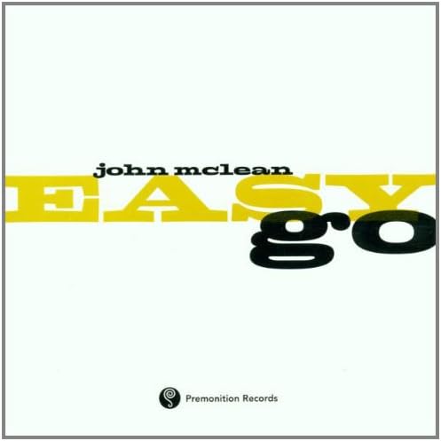 John McLean Easy Go Audio CD front view authentic imported jazz album artwork
