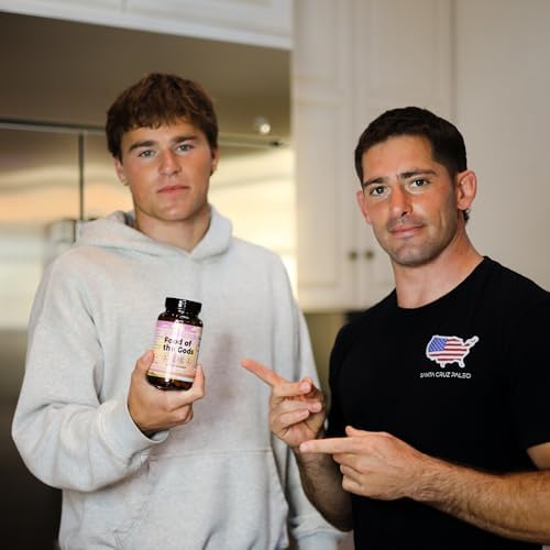 Santa Cruz Paleo natural wellness supplement bottle layout