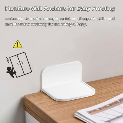 Demonstration of the tool free installation process on a smooth apartment wall.